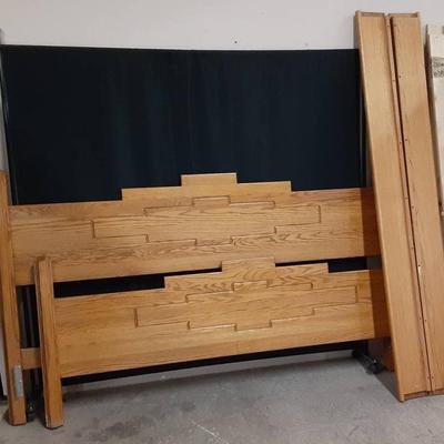 King Size SW Style Headboard, Footboard, Rails