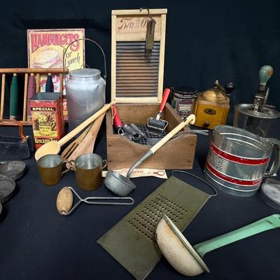 Vintage Stainless Steel Baking Goods + More! 