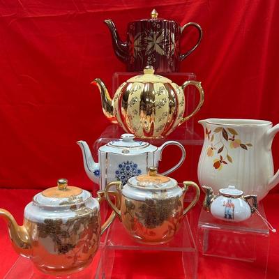 Vintage “Sterling China Japan” Brand Teapots
