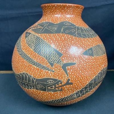 Mata Ortiz Pottery Signed Yolanda Soto