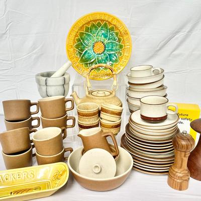 Denby Stoneware Set, Pottery Craft & More