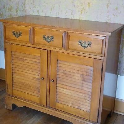 Solid Maple Cupboard 