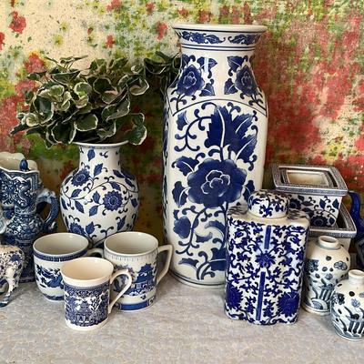 Asian Blue And Delft 