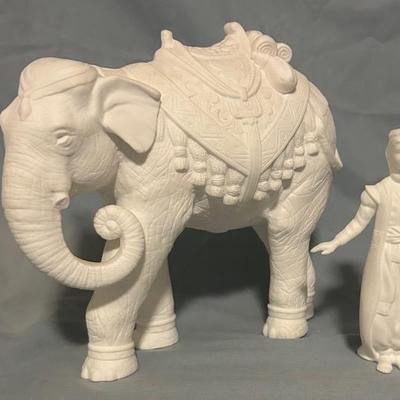Lenox Limited Edition 1996 Bone China Elephant And Rider
