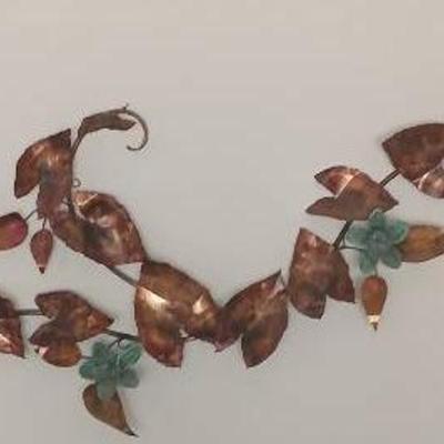 Jackie Tursi Signed Copper Wall Art