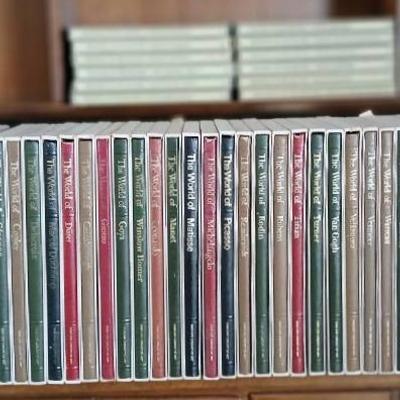 Vintage The World Of Art Books Set