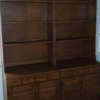 Mahogany Bookcase Hutches