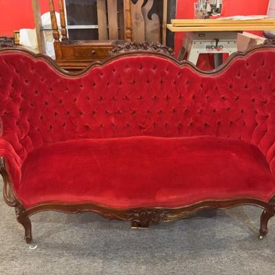 Sale Photo Thumbnail #58: Victorian sofa