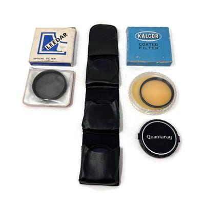 Vintage Camera Filter Lot Of 8