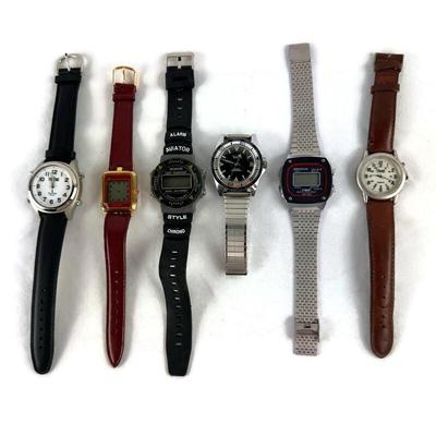Mixed Lot of 6 Vintage & Modern Wristwatches 