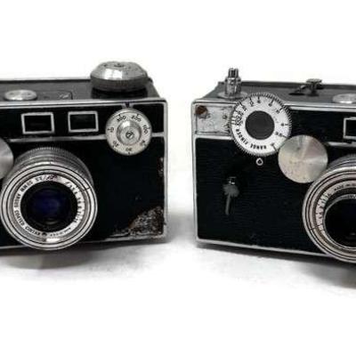 Pair of Vintage Univex Mercury II CC Cameras