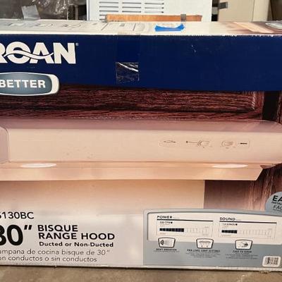 Broan - Brand New Under-Cabinet Range Hood Bisque