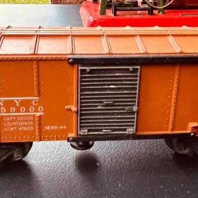 POSTWAR LIONEL O GAUGE NEW YORK CENTRAL 159000 OPERATING CAR