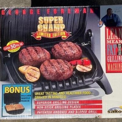 George Foreman Super Champ Limited Edition Grill