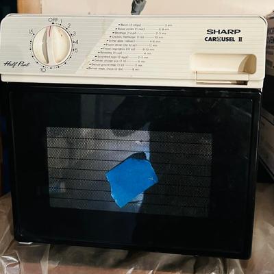 Sharp Carousel II Half Pint Compact Microwave R-1M53 RV Camper