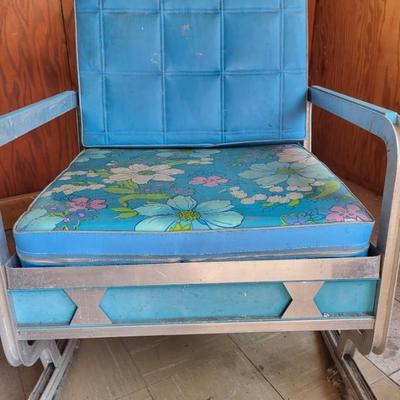 Vintage Aluminum Frames Glider