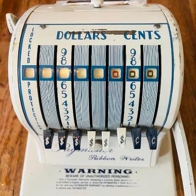 Vintage Paymaster check writer