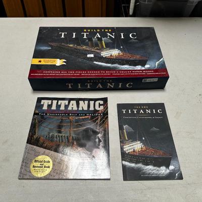 Build the Titanic Paper Model Kit with Books, 2014