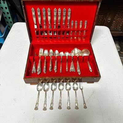 Royal Danish Sterling Silver Flatware Set w/ Case