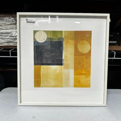 Framed Signed Artwork by Tracey Adams, Circuition Series, 2004