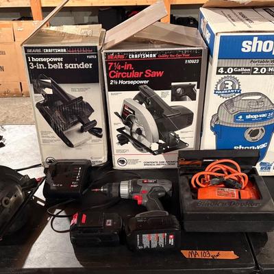 Multiple Power Tools 