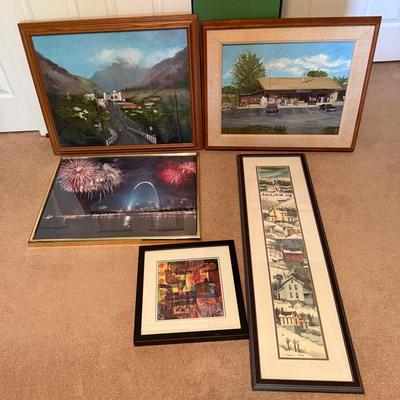 5 Pieces Of Wall Art /pictures