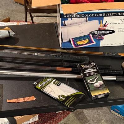 Golf Clubs, Golfing Tools and Supplies 