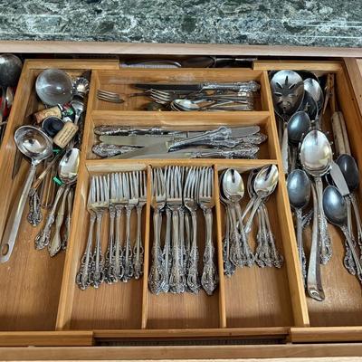 Drawer Full Of Flatware