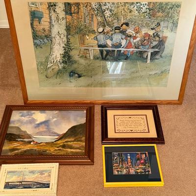Wall Decor- 5 Pictures