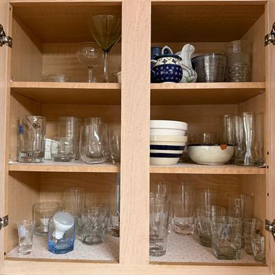 A Variety Of Glasses And Bowls