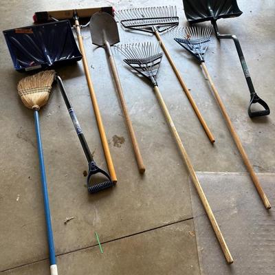 Rakes, Shovels, Hand Tools 