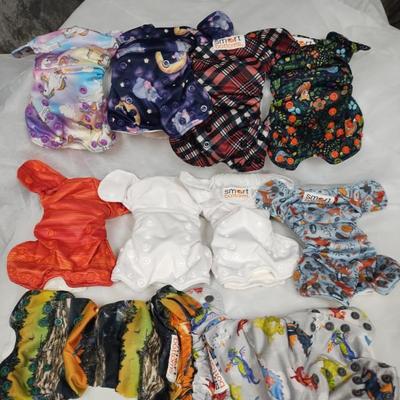 Sale Photo Thumbnail #12: Pre Loved, Prepped, Clean Diapers - premie, infancy, toddler sizes.
