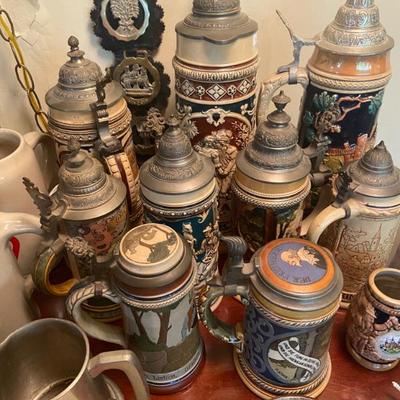 Beer steins