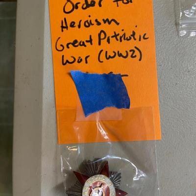 Soviet WW 2 medals