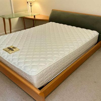 Scandinavian Queen Size Bed & Attached Surfaces 
