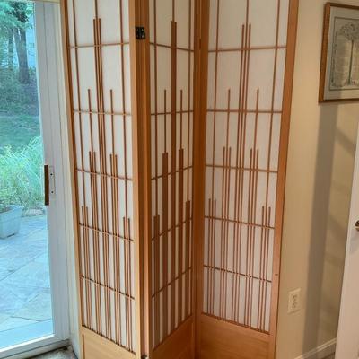 Paper Room Screen - Three Panel (B8)