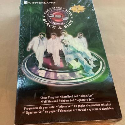 Backstreet Boys Black & Blue Album Song Cards sealed 