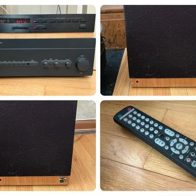 Yamaha Tuner, NAD Amp & KEF Speakers