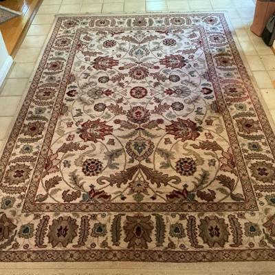 8’x5’3” Floral Floor Covering Rug