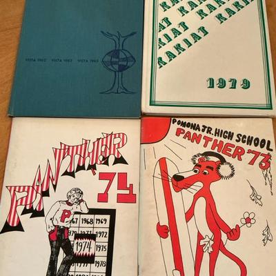 New York Set Of 4 Year Books 