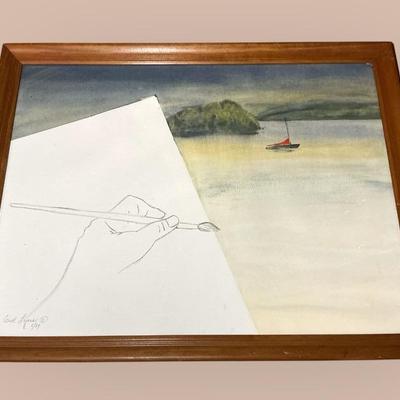 Carol Lyons Watercolor (20 x 26)