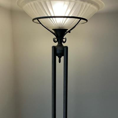 6 Ft Metal Framed Floor Lamp 