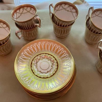 Cathedral Royal Chelsey Bone China From England 10pc Tea set 