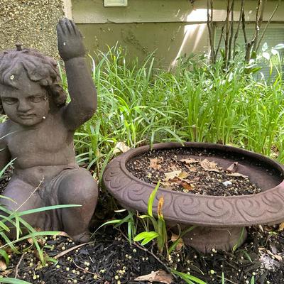 Cast Iron Yard Decor 