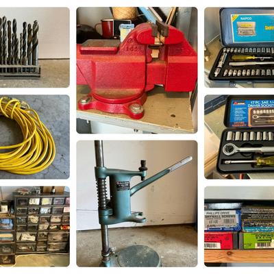 Large Household Tool Lot 
