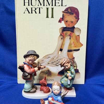Goebel Hummels - Puppy Love, Heavenly Angel, Joyous Angel + Book