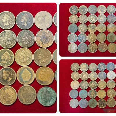 Indian Head Cent Collection (92 Count) (MMC48)