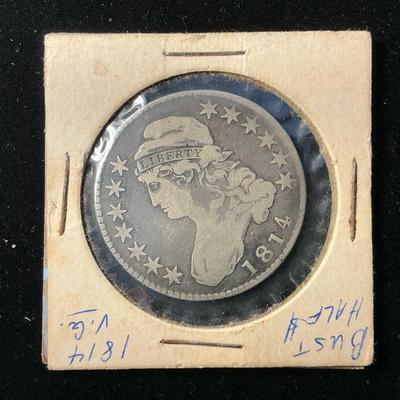 1814 Capped Bust Silver Half-Dollar (MMC58)