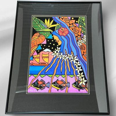 Cindy Coats “Pele’s Dream” Hand Colored Giclee (20 x 26)