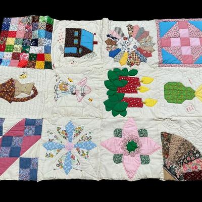 Handmade Small Quilt (38 x 50)